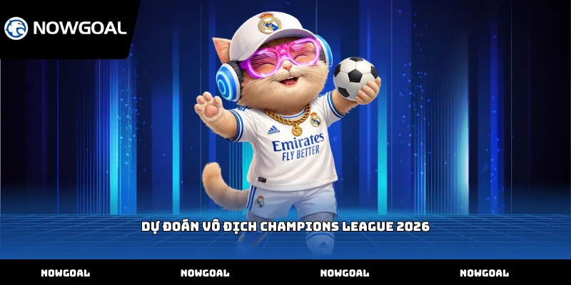 Dự đoán vô địch Champions League 2026